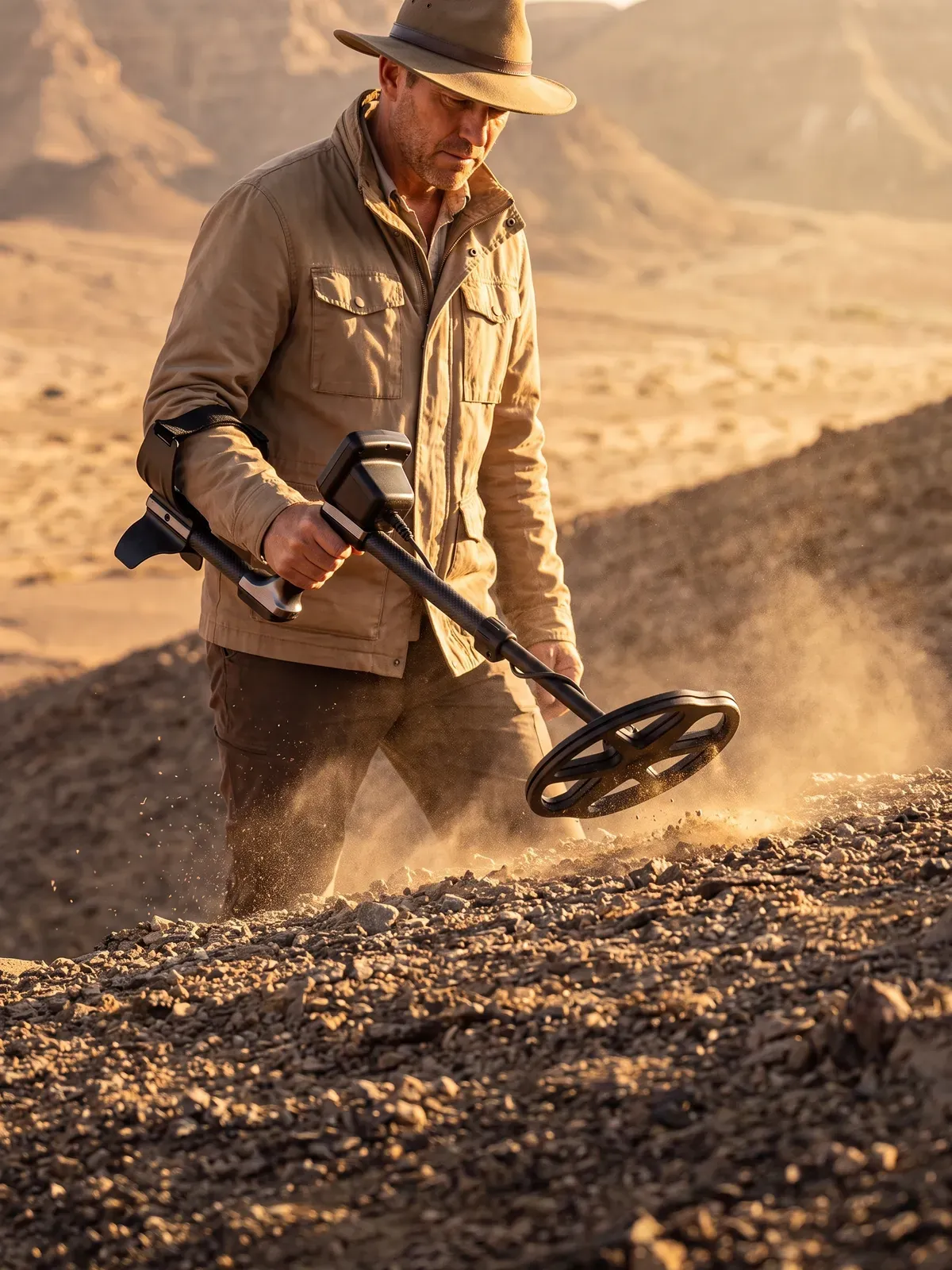 Prospecting in the field